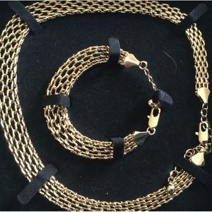 Necklace and Bracelet set.